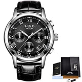 LIGE Fashion Sport Mens Watches