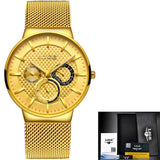 LIGE Fashion Mens Watches