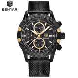 BENYAR Luxury Brand Sport Chronograph